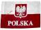Flaga Polska  Orzeł Chorągiewka 40*30  POLAND
