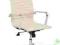 FOTEL OBROTOWY PRESTIGE KREMOWY EKOSKÓRA //