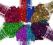 Brokat sypki Ozdoba Dekoracja Święta MIX Kolorów