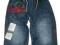 SPODNIE jeans jeansowe AUTKO 3L