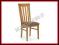 Eleganckie krzesło drewniane VENUS olcha