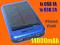 Ładowarka SOLARNA POWER BANK 14000mAh 2x USB 1/2A