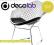 Design decolab fotel z drutu krzesło DIAMOND chair