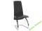 KRZESŁO METALOWE EKOSKÓRA H-59 CZARNE SIGNAL
