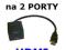 KA13 ROZDZIELACZ HDMI NA 2 PORTY ROZGAŁĘŹNIK HD