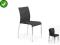 Krzesło metalowe K117 grafit chromowane 3 kolory
