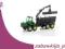 SIKU John Deere z Przyczepą Leśną