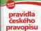 Pravidla ceskeho pravopisu Zasady pisowni czes CD