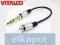 przejście wt duży jack / gn mini jack VITALCO
