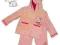 Dres welurowy Hello Kitty różowy oryginalny 74cm