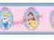 Border bordiura Disney Princess ksiezniczki DECOFU