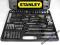 STANLEY ZESTAW 75 PC KOMPLET KLUCZE NASADKI GWAR