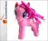 Kucyk Pluszowy z Zawieszką Pinkie Pie 9 cm