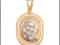 ZŁOTY MEDALIK KOMUNIA CHRZEST 585 JEZUS + GRAWER