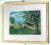 AKWARELA  ZA SZKŁEM W PASSE -PARTOUT PEJZAŻ