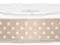 Wstążka satynowa w kropki tasiemka 12mm AandM_pl