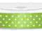 Wstążka satynowa w kropki tasiemka 12mm AandM_pl