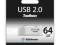PenDrive TOSHIBA HAYABUSA 64GB Nowy Promocja Biały