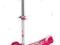 hulajnogi do 20 kg dla dziewczynki różowa 3 kołowa