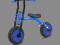 ROWERKI BIEGOWE Z SIODEŁKIEM NIEBIESKI