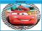 23cm Talerzyki Cars upominek urodziny bal 81558g