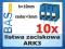 Złącze - listwa ARK3 h=10mm r=5mm __ 10 sztuk