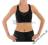 BRUBECK CROP FITNESS Top biustonosz sportowy (r: M