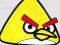 ANGRY BIRDS ŻÓŁTY PTASZEK BRELOCZEK BRELOK PTAK
