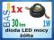 Dioda LED mocy 1W - żółta