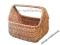 Piękny wiklinowy kosz zakupowy - Producent -