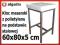 Kloc PE masarski na podstawie 60x80x5cm ALLGASTRO
