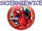 Talerzyki Spiderman, 8szt, 23cm