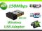KARTA SIECIOWA WIFI WI-FI USB 150MBPS NANO MTK