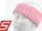 Opaska zimowa NEVERLAND  PULSE różowa
