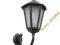 LAMPA OGRODOWA Retro Maxi K 3012/1/BD g antyk S0