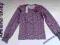 Bluzka  różowo-szara panterka śliczna r.146