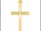 ZŁOTY pr.585 ELEGANCKI KRZYŻ KRZYŻYK * CROSS *