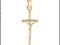 ZŁOTY 585 KRZYŻ * CROSS * KRZYŻYK 0,9cm x 2,5cm