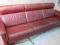 Piękna,skórzana kanapa wielka 255 cm.4 os.
