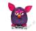 MASKOTKA FURBY 20CM FIOLET NIEBIESKI POMARAŃCZOWY