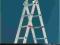 Drabina wielofunkcyjna AK280.2 Szczeble: 2/9 AKALA