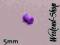 UC SILIKONOWY TUNEL VIOLET 5MM