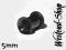 UC TUNEL Z ORINGIEM STAL BLACK 5MM