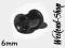 UC TUNEL Z ORINGIEM STAL BLACK 6MM
