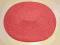 Podkładki, maty na stół owalne 2 szt - koralowe