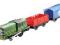 TrackMaster:THOMAS-kolejka 3P-SYLWEK-BOSMAN WAGONY