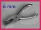 Dziurkacz szczypcowy kombinerki kasownik kółko 6mm