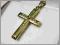 ZŁOTY 585 KRZYŻ * CROSS * KRZYŻYK 2,1cm x 3,3cm