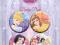 DISNEY PRINCESSES - 4 przypinki 3,8cm