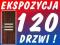 Drzwi wewnętrzne DRE PLUS 70 ORZECH SATYNA - ŚLĄSK